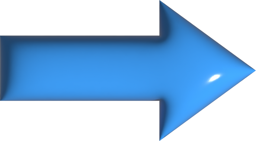 blue 3d arrow