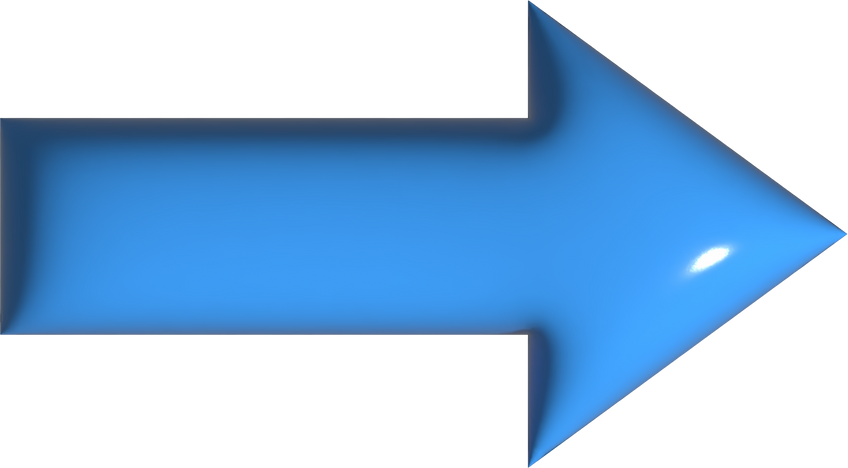 blue 3d arrow